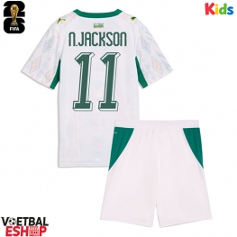 Senegal Nicolas Jackson #11 Thuis tenue Kids WK 2026 Korte Mouw (+ Korte broeken)