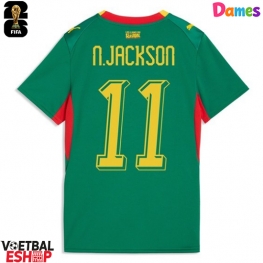 Senegal Nicolas Jackson #11 Uit tenue Dames WK 2026 Korte Mouw