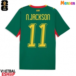 Senegal Nicolas Jackson #11 Uit tenue WK 2026 Korte Mouw