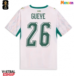 Senegal Pape Gueye #26 Thuis tenue WK 2026 Korte Mouw