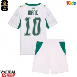 Senegal Sadio Mane #10 Thuis tenue Kids WK 2026 Korte Mouw (+ Korte broeken)