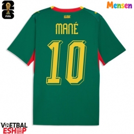 Senegal Sadio Mane #10 Uit tenue WK 2026 Korte Mouw