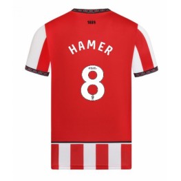 Sheffield United Gustavo Hamer #8 Thuis tenue 2025-26 Korte Mouw Sheffield United Gustavo Hamer #8 Thuis tenue 2025-26 Korte Mouw