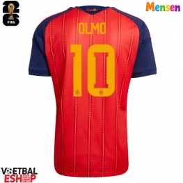 Spanje Dani Olmo #10 Thuis tenue WK 2026 Korte Mouw