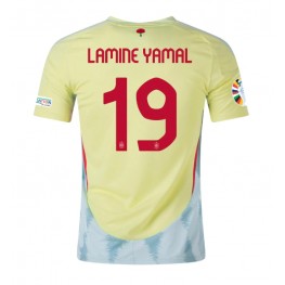 Spanje Lamine Yamal #19 Uit tenue EK 2024 Korte Mouw
