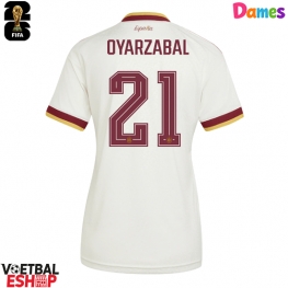 Spanje Mikel Oyarzabal #21 Uit tenue Dames WK 2026 Korte Mouw