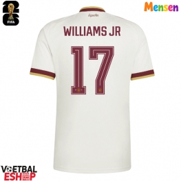 Spanje Nico Williams #17 Uit tenue WK 2026 Korte Mouw