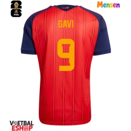 Spanje Paez Gavi #9 Thuis tenue WK 2026 Korte Mouw