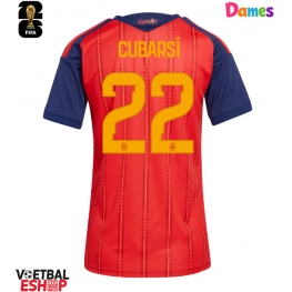 Spanje Pau Cubarsi #22 Thuis tenue Dames WK 2026 Korte Mouw