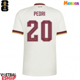 Spanje Pedri Gonzalez #20 Uit tenue WK 2026 Korte Mouw