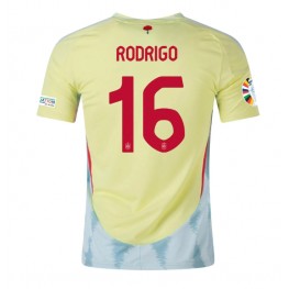 Spanje Rodri Hernandez #16 Uit tenue EK 2024 Korte Mouw
