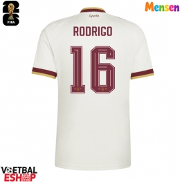 Spanje Rodri Hernandez #16 Uit tenue WK 2026 Korte Mouw