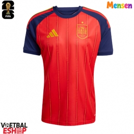 Spanje Thuis tenue WK 2026 Korte Mouw