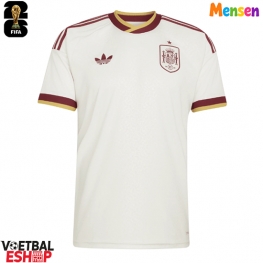 Spanje Uit tenue WK 2026 Korte Mouw