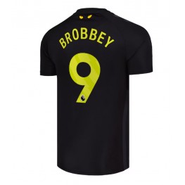 Sunderland Brian Brobbey #9 Uit tenue 2025-26 Korte Mouw
