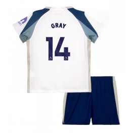 Tottenham Hotspur Archie Gray #14 Thuis tenue Kids 2025-26 Korte Mouw (+ Korte broeken)