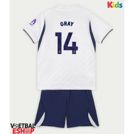 Tottenham Hotspur Archie Gray #14 Thuis tenue Kids 2026-27 Korte Mouw (+ Korte broeken)