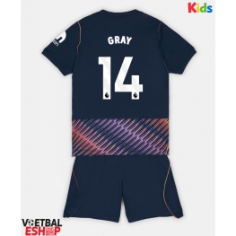 Tottenham Hotspur Archie Gray #14 Uit tenue Kids 2026-27 Korte Mouw (+ Korte broeken)