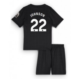 Tottenham Hotspur Brennan Johnson #22 Uit tenue Kids 2025-26 Korte Mouw (+ Korte broeken)