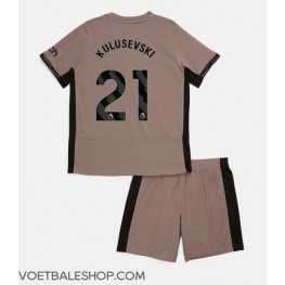 Tottenham Hotspur Dejan Kulusevski #21 Derde tenue Kids 2023-24 Korte Mouw (+ Korte broeken)