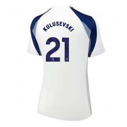 Tottenham Hotspur Dejan Kulusevski #21 Thuis tenue Dames 2025-26 Korte Mouw Tottenham Hotspur Dejan Kulusevski #21 Thuis tenue Dames 2025-26 Korte Mouw