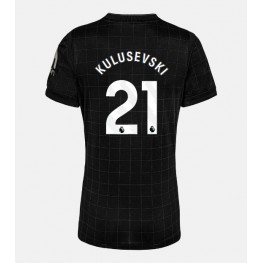 Tottenham Hotspur Dejan Kulusevski #21 Uit tenue Dames 2025-26 Korte Mouw Tottenham Hotspur Dejan Kulusevski #21 Uit tenue Dames 2025-26 Korte Mouw