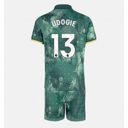 Tottenham Hotspur Destiny Udogie #13 Derde tenue Kids 2024-25 Korte Mouw (+ Korte broeken)