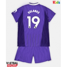 Tottenham Hotspur Dominic Solanke #19 Derde tenue Kids 2026-27 Korte Mouw (+ Korte broeken)