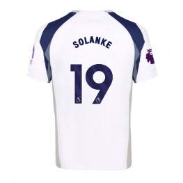 Tottenham Hotspur Dominic Solanke #19 Thuis tenue 2025-26 Korte Mouw