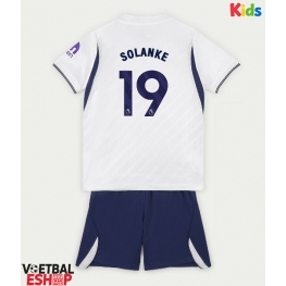 Tottenham Hotspur Dominic Solanke #19 Thuis tenue Kids 2026-27 Korte Mouw (+ Korte broeken)
