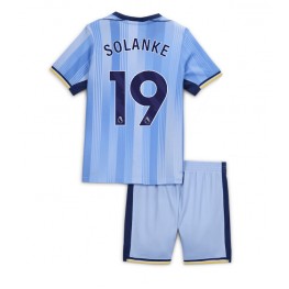 Tottenham Hotspur Dominic Solanke #19 Uit tenue Kids 2024-25 Korte Mouw (+ Korte broeken)