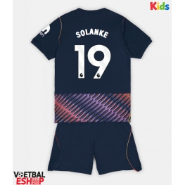 Tottenham Hotspur Dominic Solanke #19 Uit tenue Kids 2026-27 Korte Mouw (+ Korte broeken)