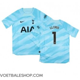 Tottenham Hotspur Hugo Lloris #1 Keeper Thuis tenue Kids 2023-24 Korte Mouw (+ Korte broeken)
