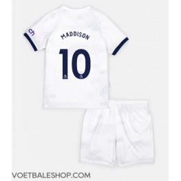 Tottenham Hotspur James Maddison #10 Thuis tenue Kids 2023-24 Korte Mouw (+ Korte broeken)
