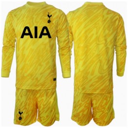 Tottenham Hotspur Keeper Thuis tenue Kids 2024-25 Lange Mouw (+ Korte broeken)