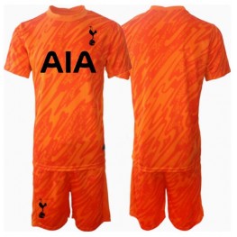 Tottenham Hotspur Keeper Uit tenue Kids 2024-25 Korte Mouw (+ Korte broeken)