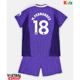 Tottenham Hotspur Mateus Fernandes #18 Derde tenue Kids 2026-27 Korte Mouw (+ Korte broeken)