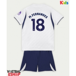 Tottenham Hotspur Mateus Fernandes #18 Thuis tenue Kids 2026-27 Korte Mouw (+ Korte broeken)