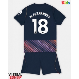 Tottenham Hotspur Mateus Fernandes #18 Uit tenue Kids 2026-27 Korte Mouw (+ Korte broeken)