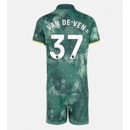 Tottenham Hotspur Micky van de Ven #37 Derde tenue Kids 2024-25 Korte Mouw (+ Korte broeken)