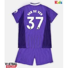 Tottenham Hotspur Micky van de Ven #37 Derde tenue Kids 2026-27 Korte Mouw (+ Korte broeken)