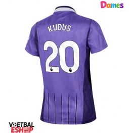 Tottenham Hotspur Mohammed Kudus #20 Derde tenue Dames 2026-27 Korte Mouw