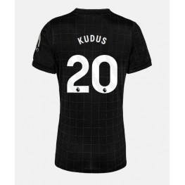 Tottenham Hotspur Mohammed Kudus #20 Uit tenue Dames 2025-26 Korte Mouw Tottenham Hotspur Mohammed Kudus #20 Uit tenue Dames 2025-26 Korte Mouw