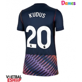 Tottenham Hotspur Mohammed Kudus #20 Uit tenue Dames 2026-27 Korte Mouw