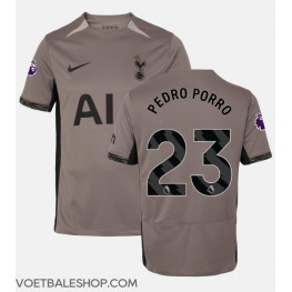 Tottenham Hotspur Pedro Porro #23 Derde tenue 2023-24 Korte Mouw