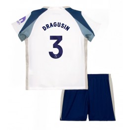 Tottenham Hotspur Radu Dragusin #3 Thuis tenue Kids 2025-26 Korte Mouw (+ Korte broeken)