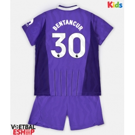 Tottenham Hotspur Rodrigo Bentancur #30 Derde tenue Kids 2026-27 Korte Mouw (+ Korte broeken)