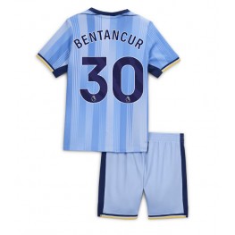 Tottenham Hotspur Rodrigo Bentancur #30 Uit tenue Kids 2024-25 Korte Mouw (+ Korte broeken)