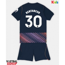 Tottenham Hotspur Rodrigo Bentancur #30 Uit tenue Kids 2026-27 Korte Mouw (+ Korte broeken)