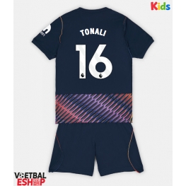 Tottenham Hotspur Sandro Tonali #16 Uit tenue Kids 2026-27 Korte Mouw (+ Korte broeken)